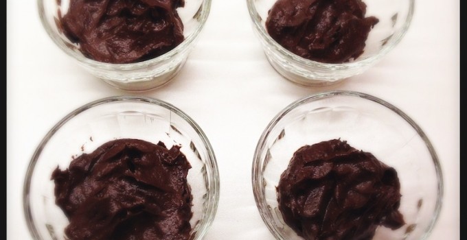 Schokoladenpudding aus Avocado